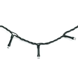 Niskonapięciowe lampki choinkowe 200led Ciepłe z Zimnym 10m+3